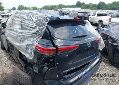 2021 Toyota Highlander Xle из США, поврежденный, VIN 5TDGZRBH4MS523942